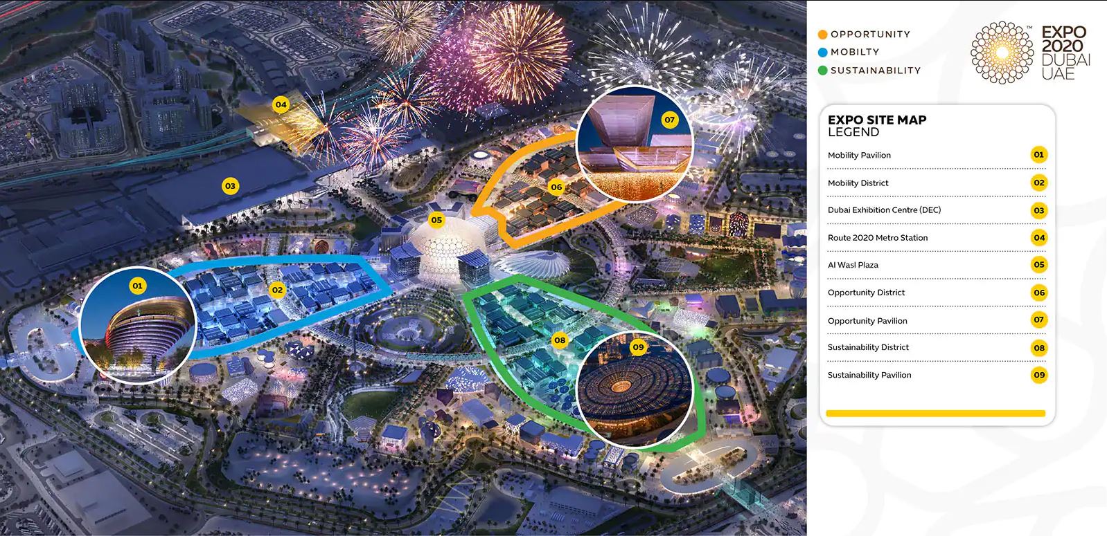 expo site map